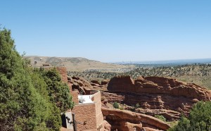 Red Rocks Looking toward Denver